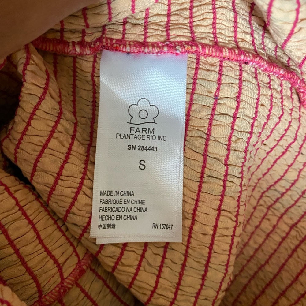 FARM rio lindeza grafica mini dress - Picture 6 of 7